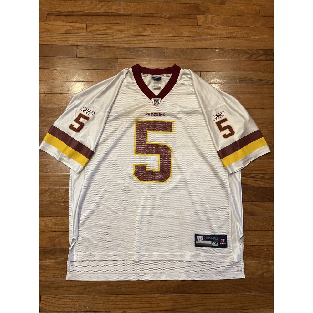 Vintage Reebok Donovan McNabb #5 Washington Redskins NFL Jersey 2XL White